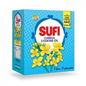 Sufi canola cooking oil 5ltr